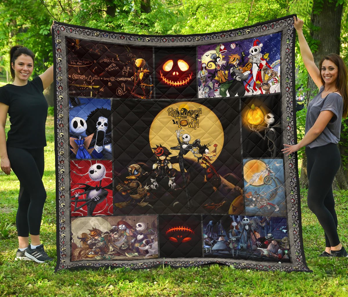 characters in the nightmare before christmas premium quilt blanket cartoon home decor custom for fans wicg8