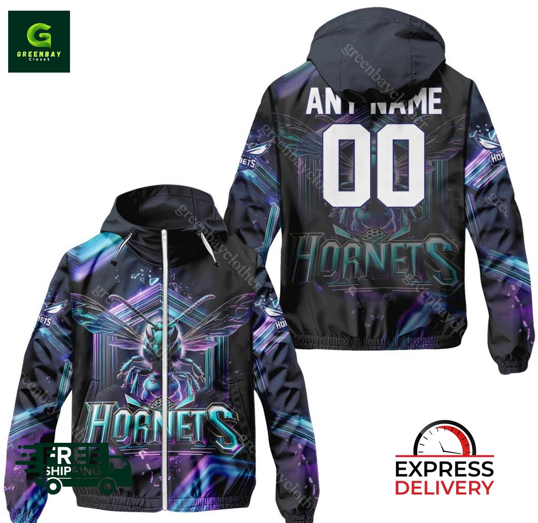 charlotte hornets nba personalized windbreaker jacket 1 VWpiW