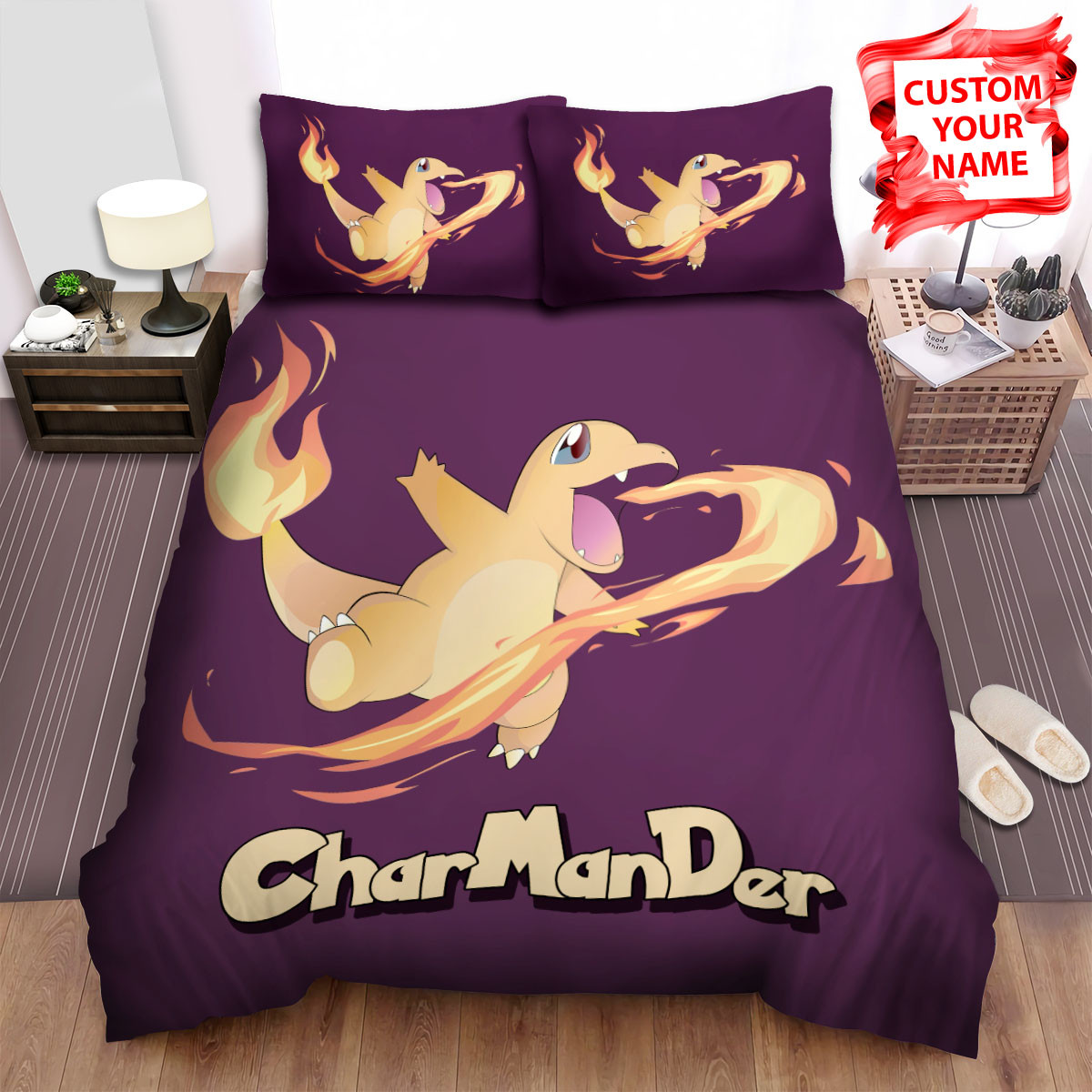 charmander ember bed sheets spread comforter duvet cover bedding sets iycfg