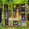 cheers drinking beer premium quilt blanket hobby home decor custom for fans k39no