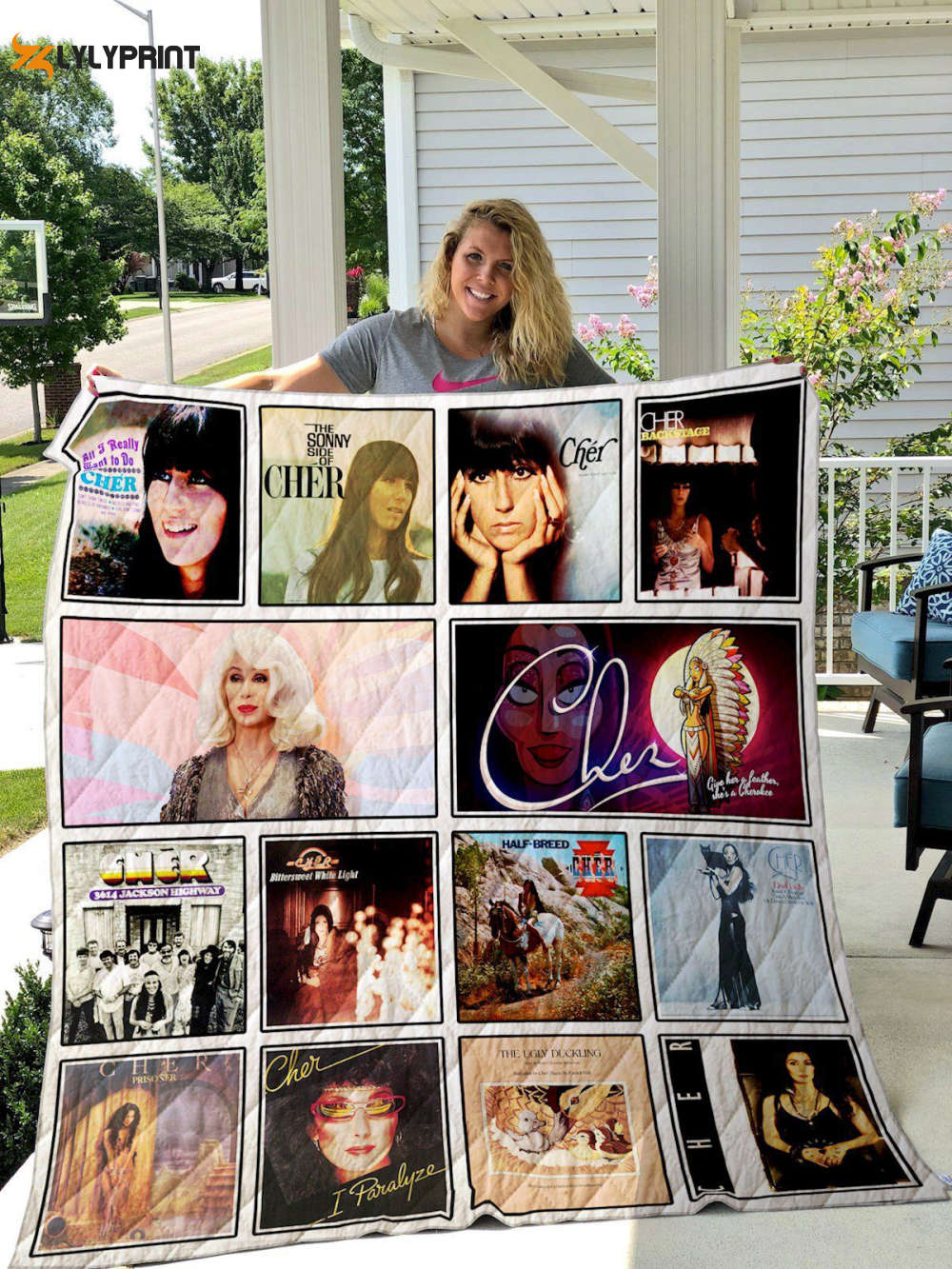 cher quilt blanket for fans home decor gift 2 3