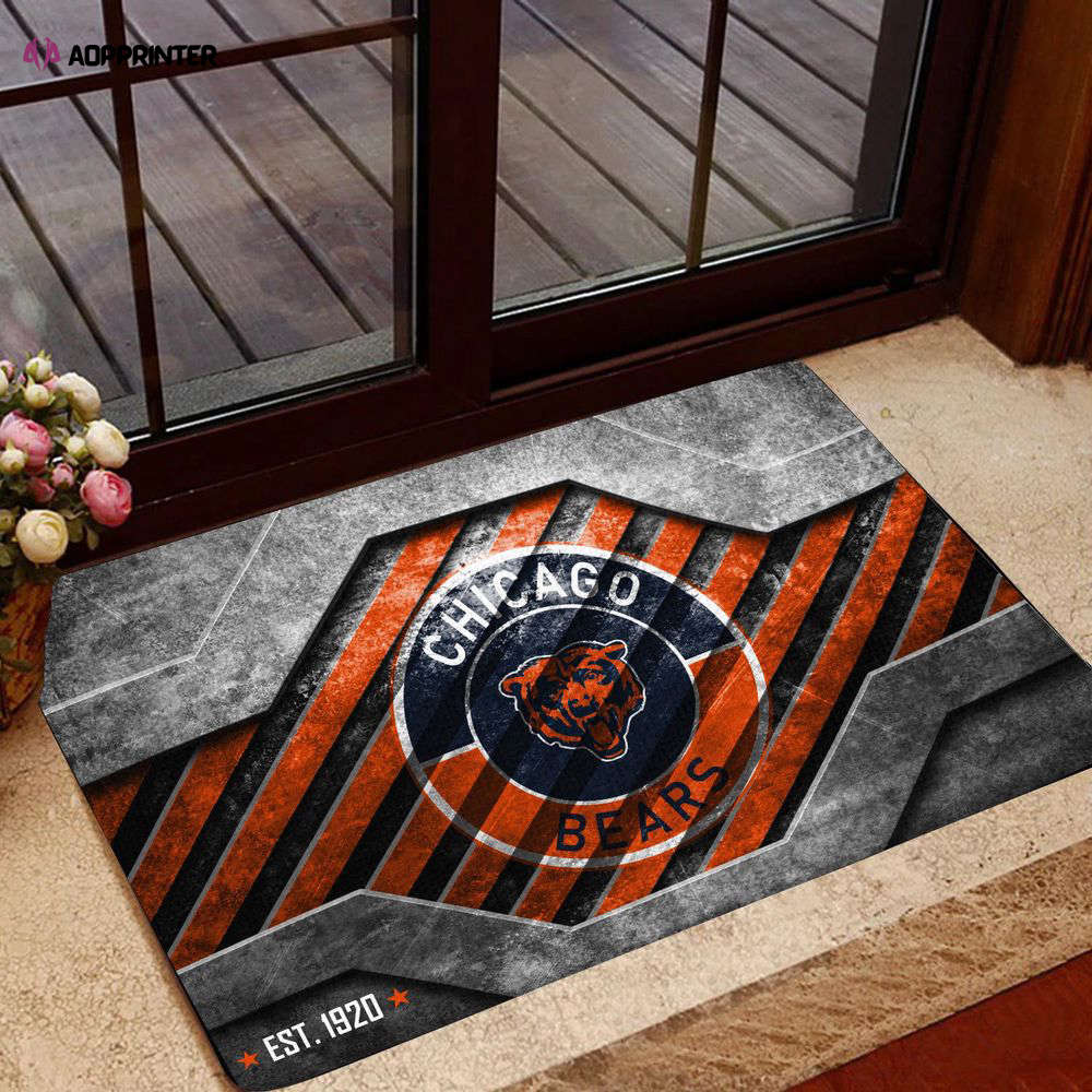 chicago bears doormat best gift for home decor