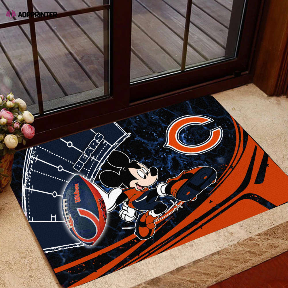 chicago bears doormat gift for home decor 1 1