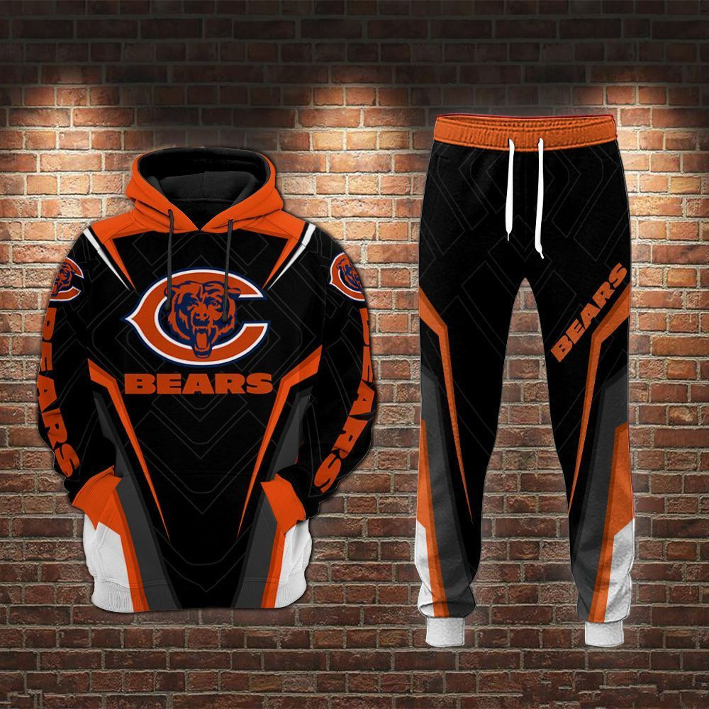 chicago bears joggers hoodie 005 sptsz