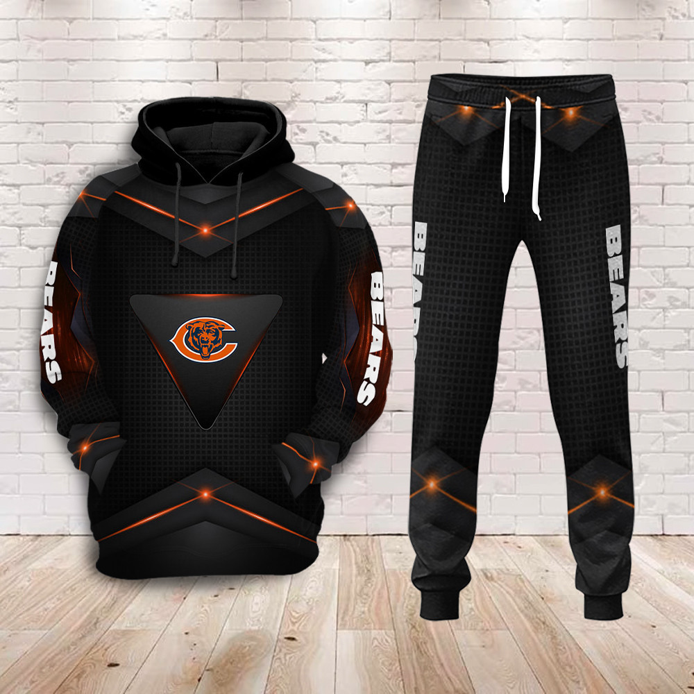 chicago bears limited hoodie jogger 661 bm9dn