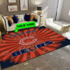 chicago bears personalized premium rectangle rug 46 k7efx