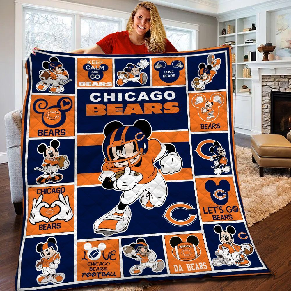 chicago bears premium quilt bg85 owclu