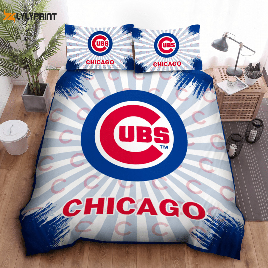 chicago cubs duvet cover bedding set bd123