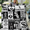 chicago white sox 1 quilt blanket for fans home decor gift 1