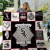 chicago white sox 2 quilt blanket for fans home decor gift