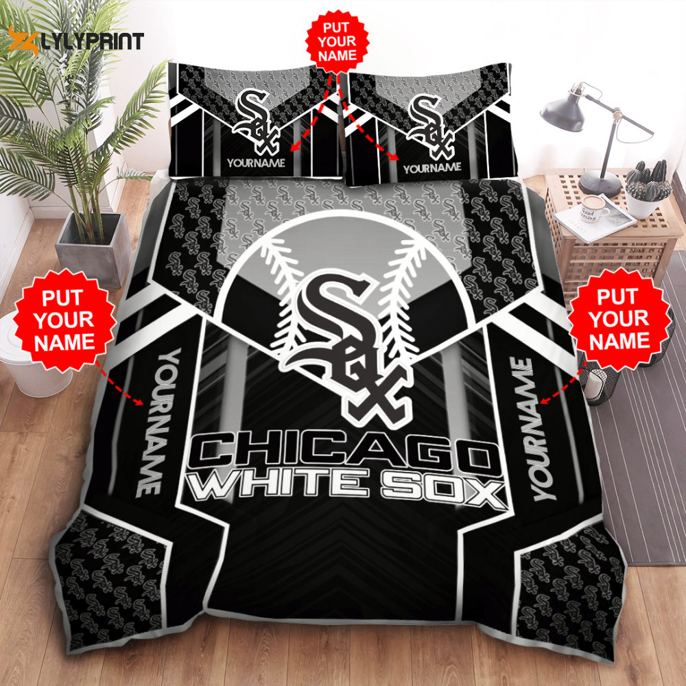 chicago white sox duvet cover bedding set bd127