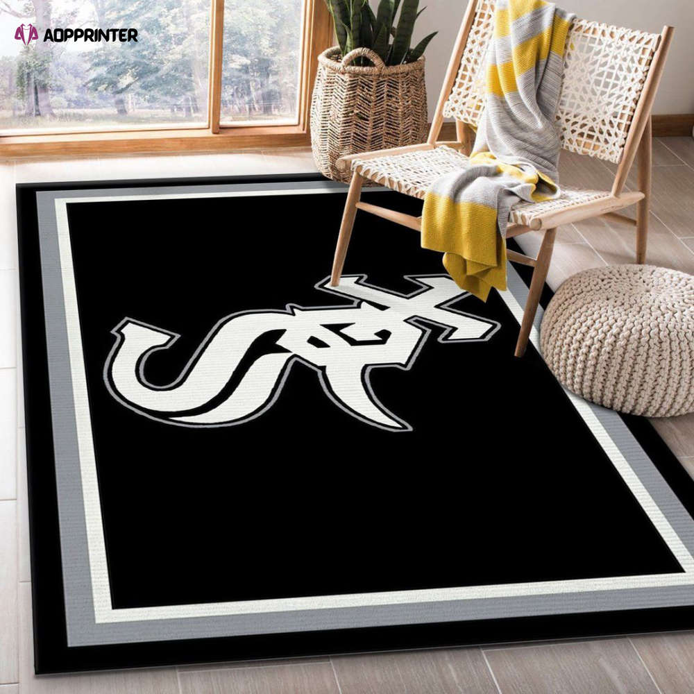 chicago white sox imperial spirit rug living room floor decor fan gifts