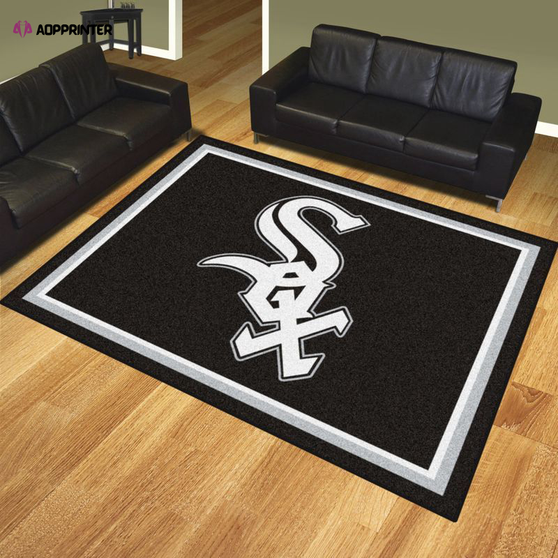 chicago white sox rug living room floor decor fan gifts 23