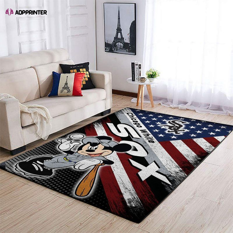 chicago white sox rug living room floor decor fan gifts 64