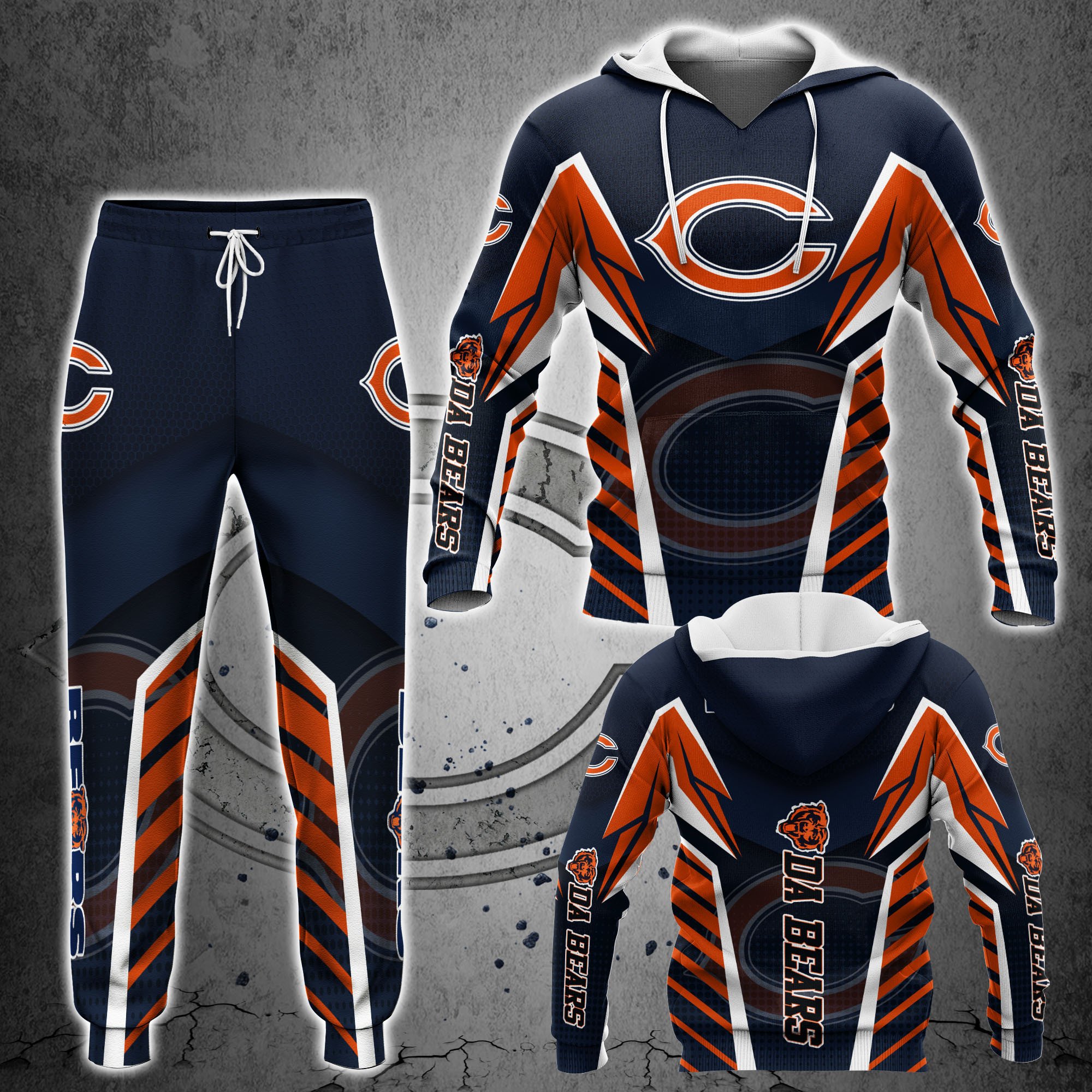 chicago bears nfl hoodie and joggers new collection for sports fans na25196 haqzwz2dck