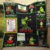 christmas house fleece sherpa grinch blanket pfznx