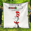 christmas premium quilt dr seuss cat christmas loading quilt blanket vz389