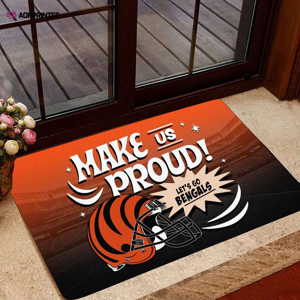 cincinnati bengals doormat gift for home decor