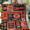 cincinnati bengals premium quilt bg43 sypck