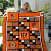 cincinnati bengals premium quilt bg67 f3vrf