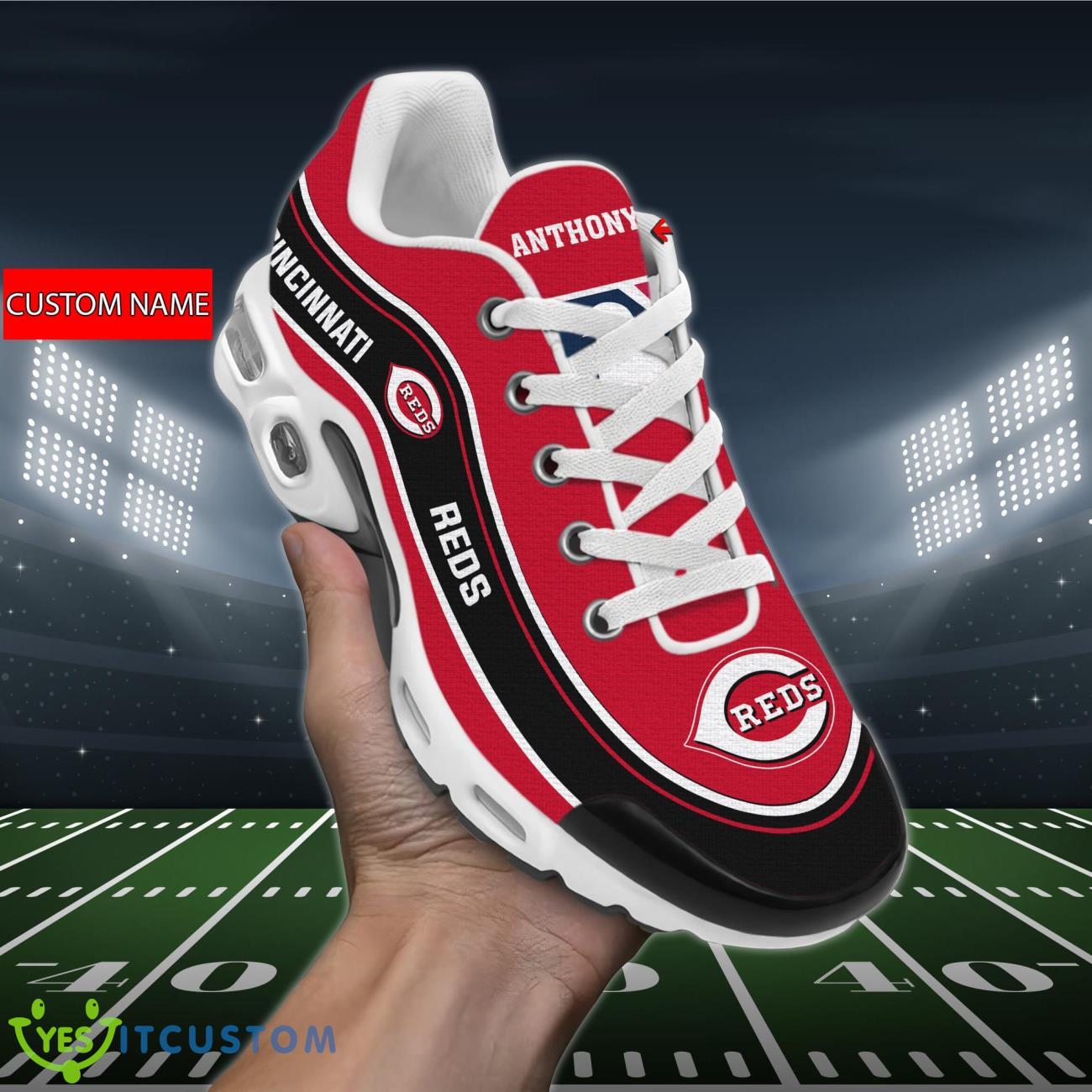 cincinnati reds mlb air cushion sports shoes custom name for fans