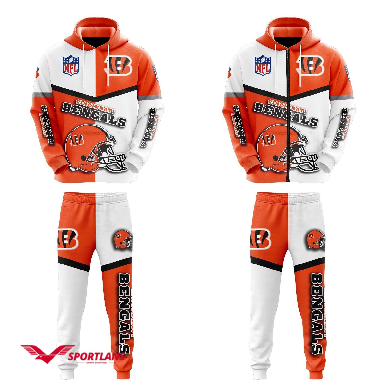 cincinnati bengals nfl personalized combo hoodie2C zip hoodie and joggers for nfl fans tmhj22011007 vspfumya0e