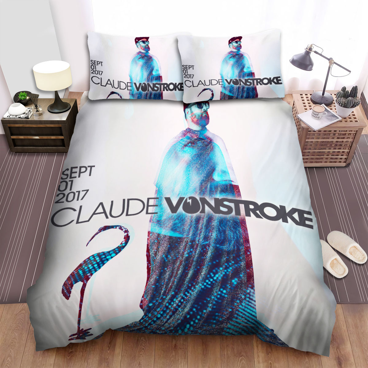claude vonstroke art 9 bed sheets spread comforter duvet cover bedding sets ysnk4