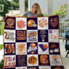 clemson tigers 1 quilt blanket for fans home decor gift 1