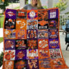 clemson tigers 1 quilt blanket for fans home decor gift 1 3