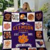 clemson tigers quilted blanket trending 2024 edition 20240218041141202