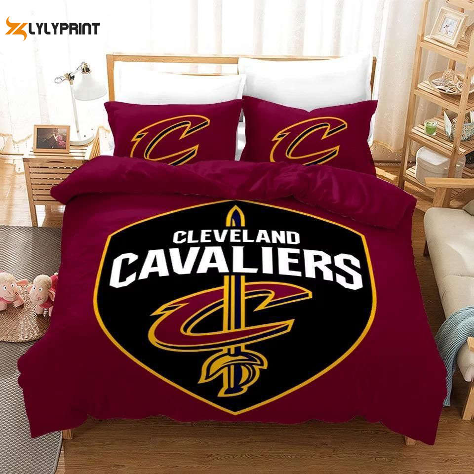 cleveland cavaliers duvet cover bedding set bd157