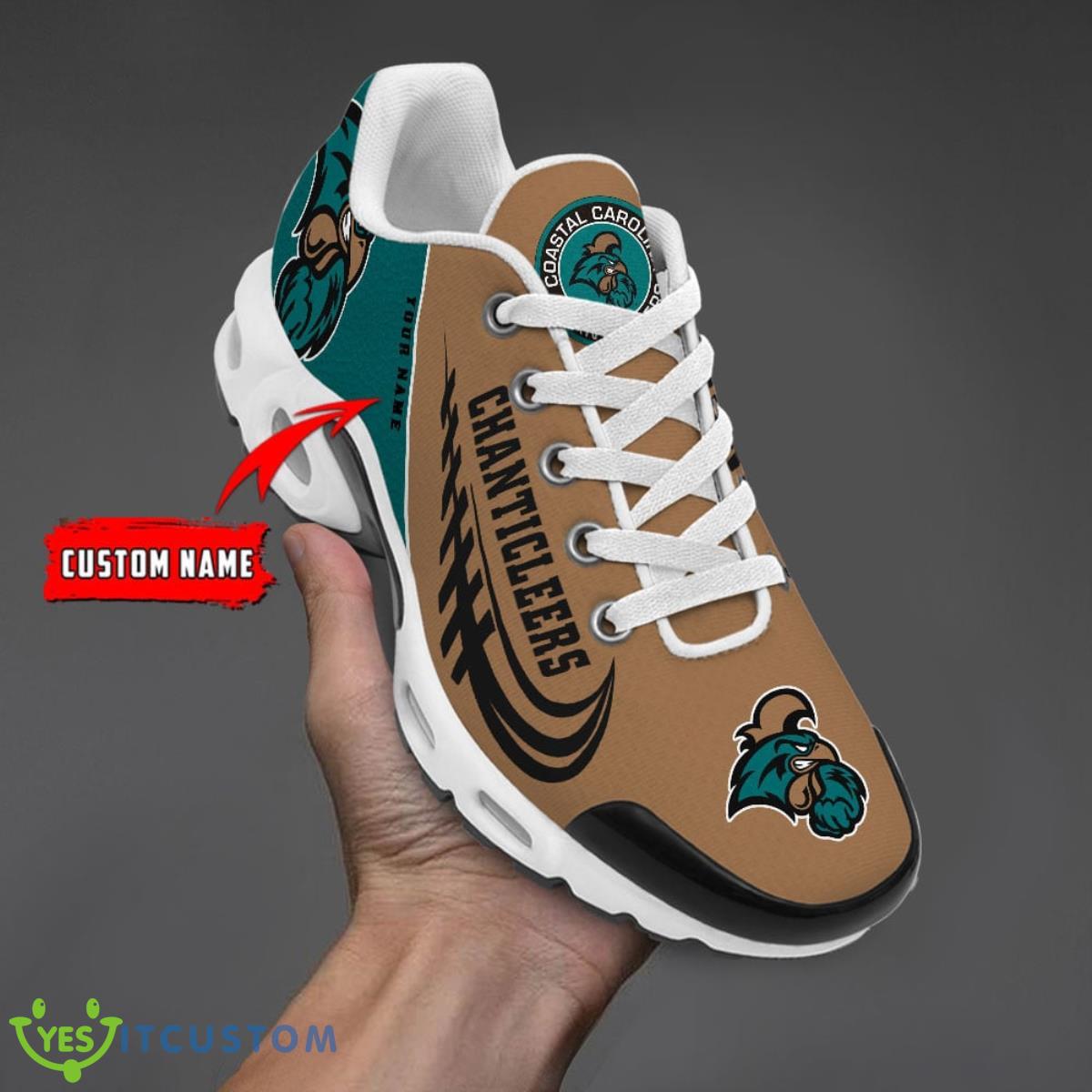 coastal carolina chanticleers custom name air cushion sports shoes