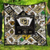 colorado buffaloes 1 quilt blanket