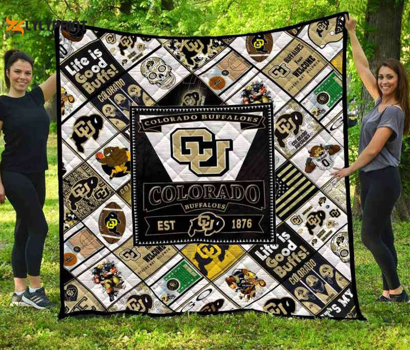 colorado buffaloes 1 quilt blanket