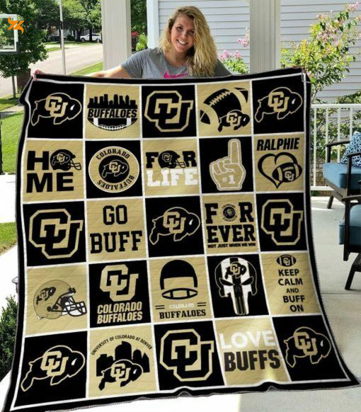 colorado buffaloes 2 quilt blanket