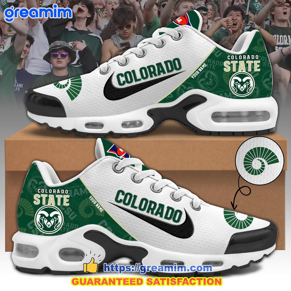 colorado state rams custom nike air max plus shoes 1 FYxhL