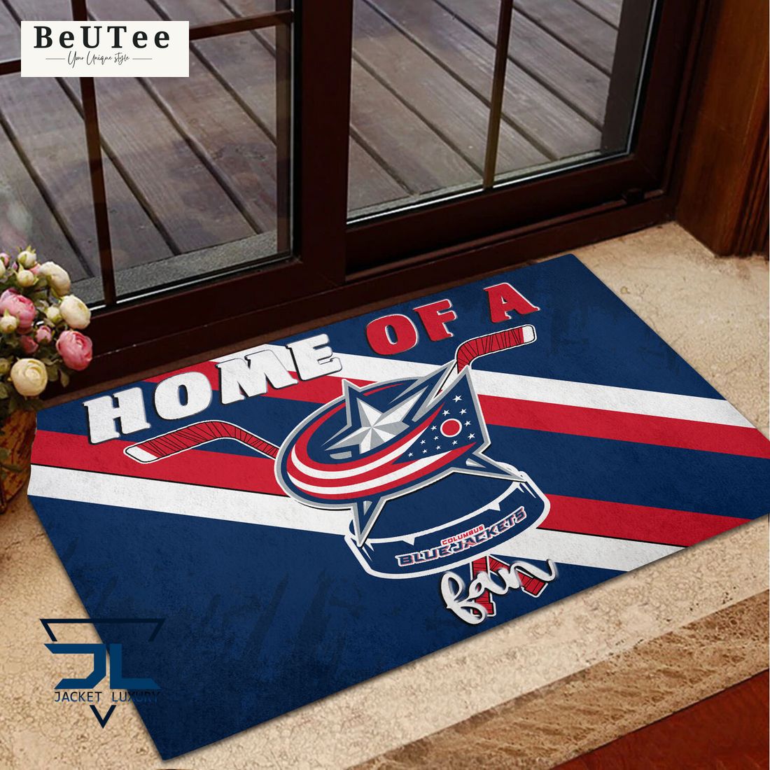 columbus blue jackets nhl team doormat 1 73i7P