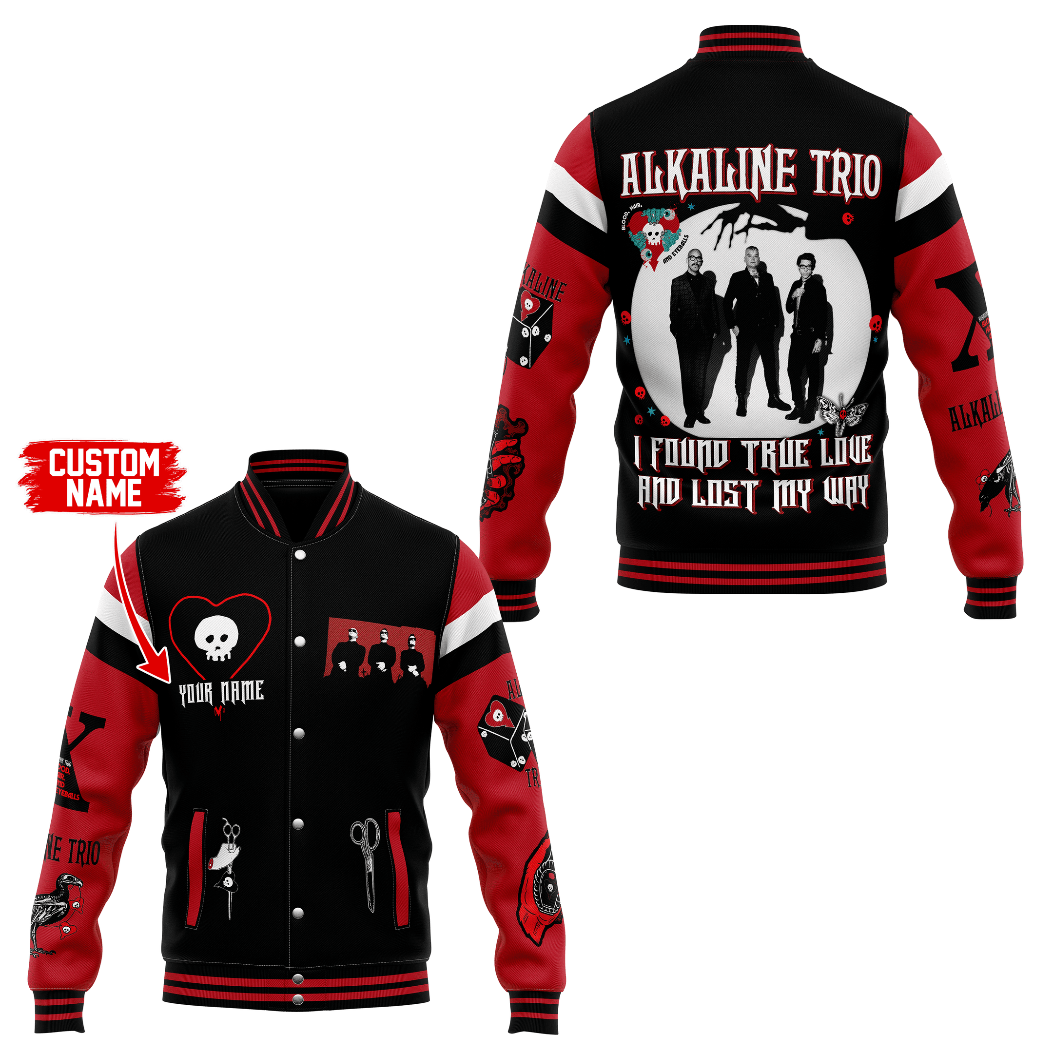 comfimerch alkaline trio new bomber baseball jacket for fan muqva