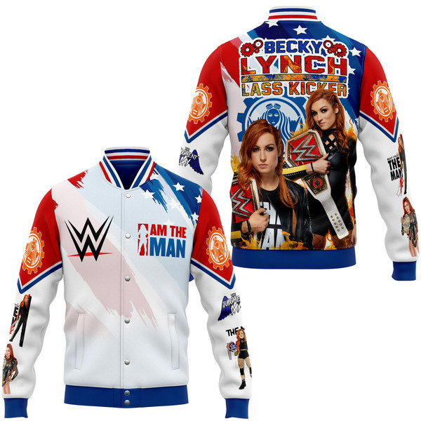 comfimerch becky lynch new bomber baseball jacket for fan 54zr8