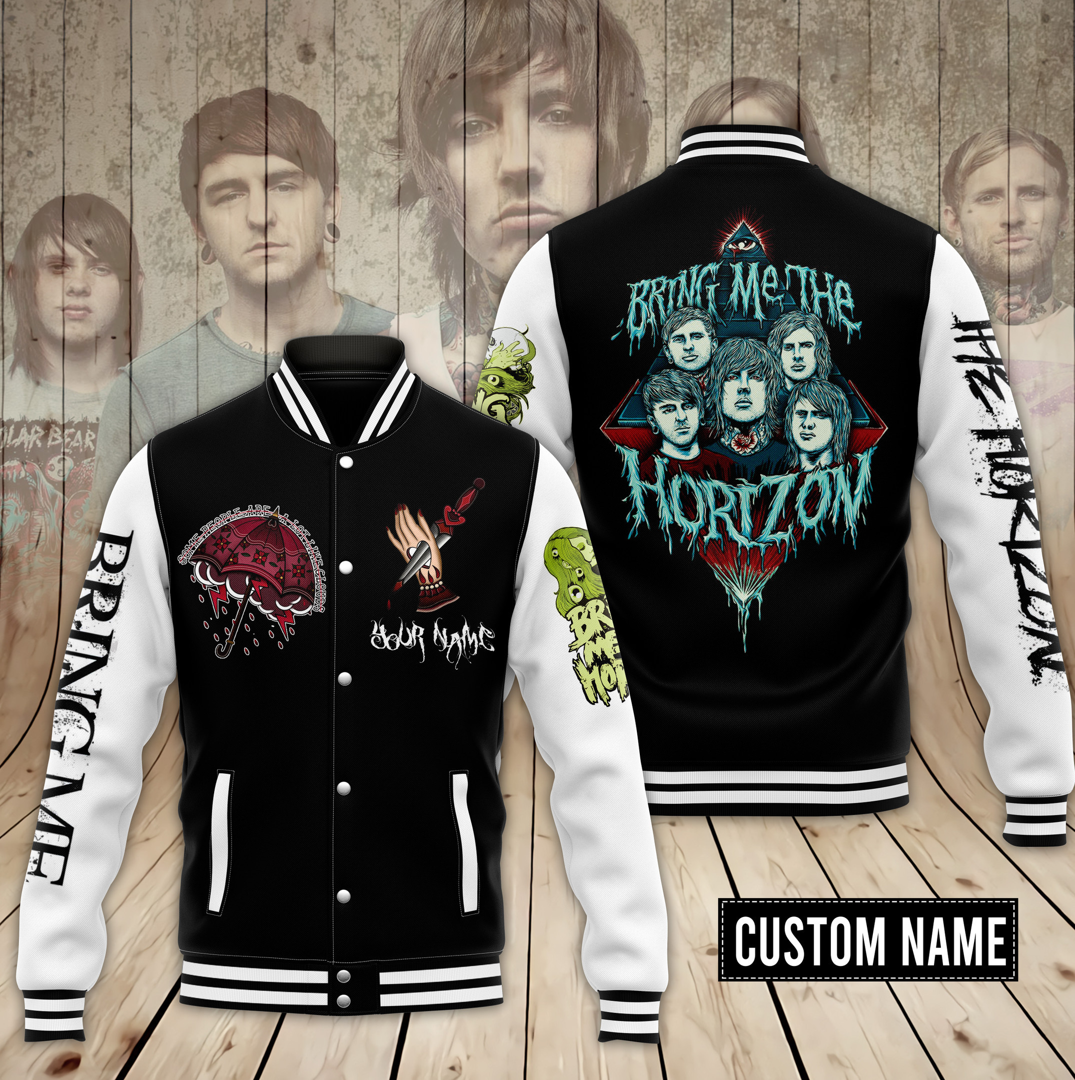 comfimerch bring me the horizon new bomber baseball jacket for fan uvufs