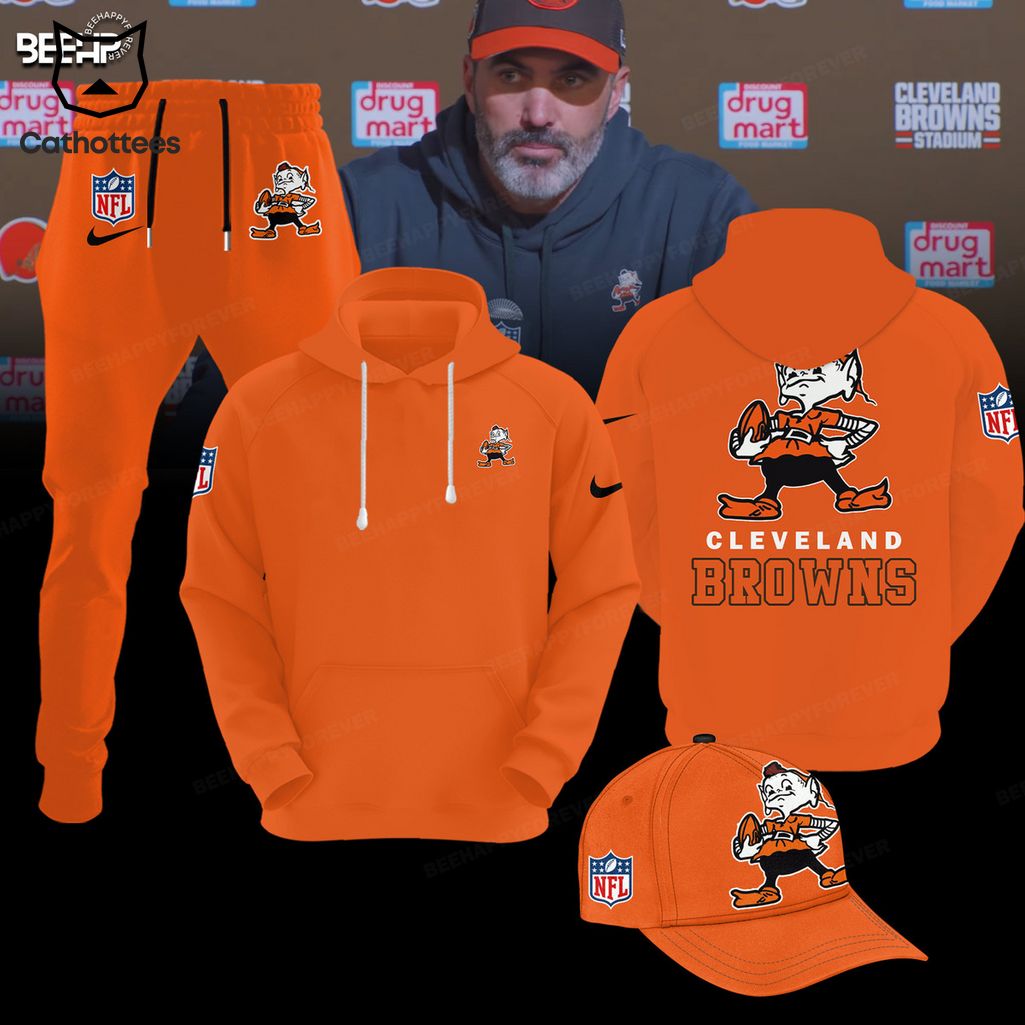 comfimerch cleveland browns nfl personalized combo hoodie and jogger for fans ekiqe