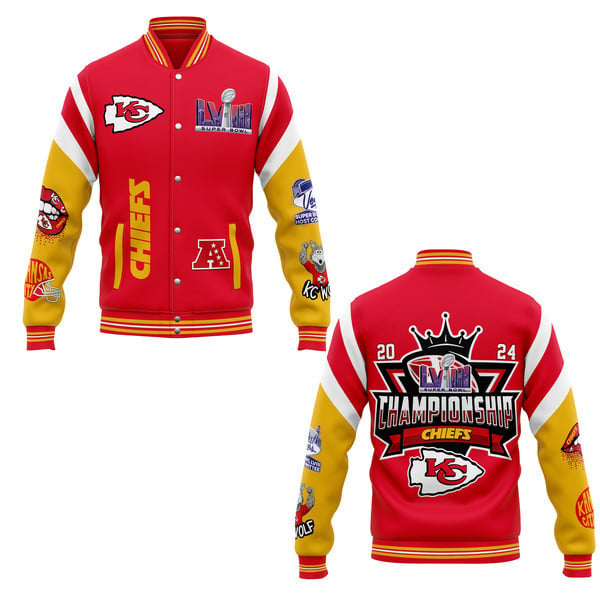 comfimerch kansas city chiefs nfl new bomber baseball jacket for fan rxfvv