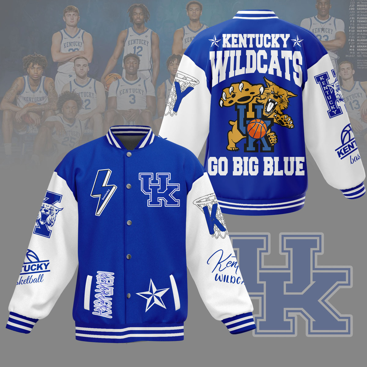 comfimerch kentucky wildcats ncaa new bomber baseball jacket for fan xlhyn