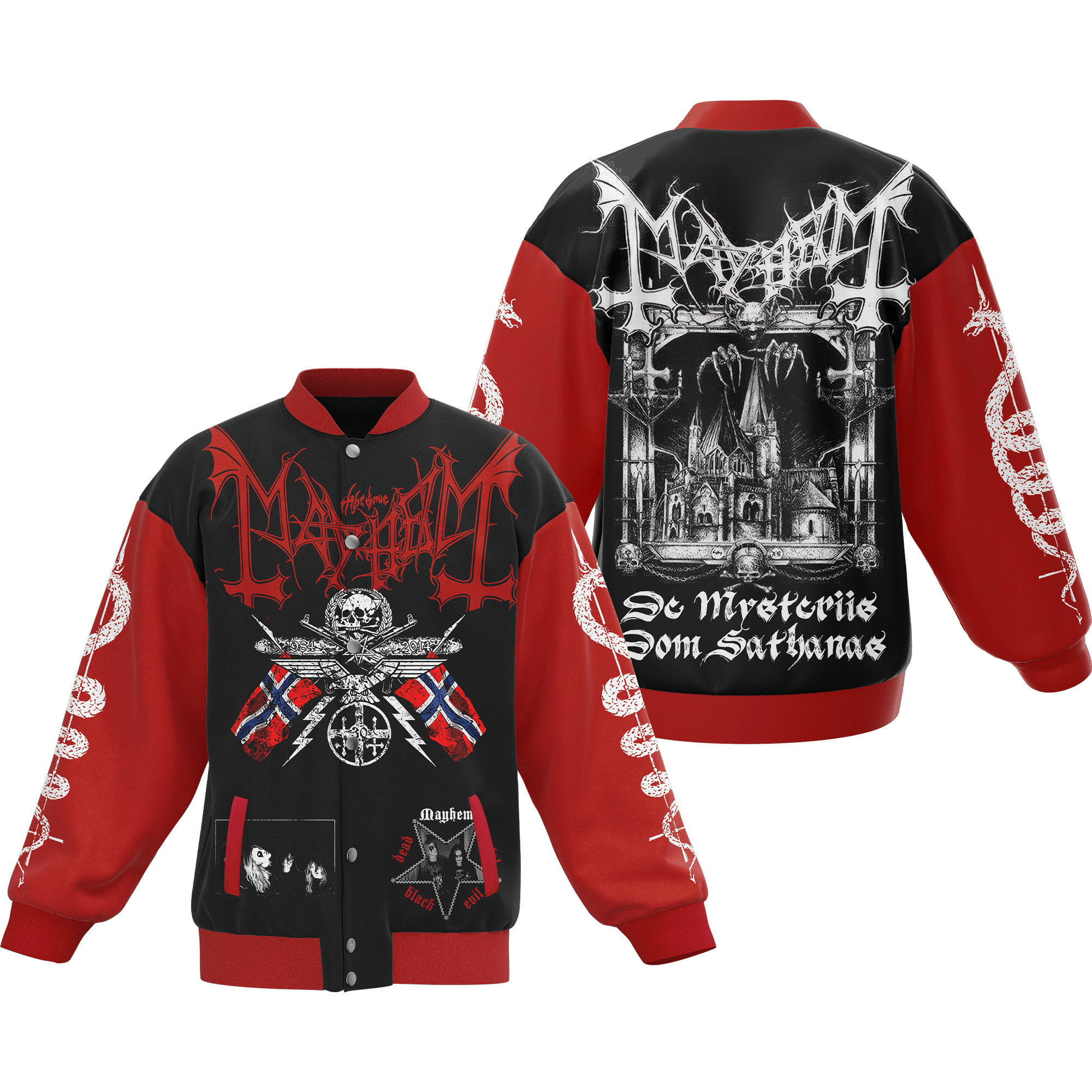 comfimerch mayhem new bomber baseball jacket for fan ywdif