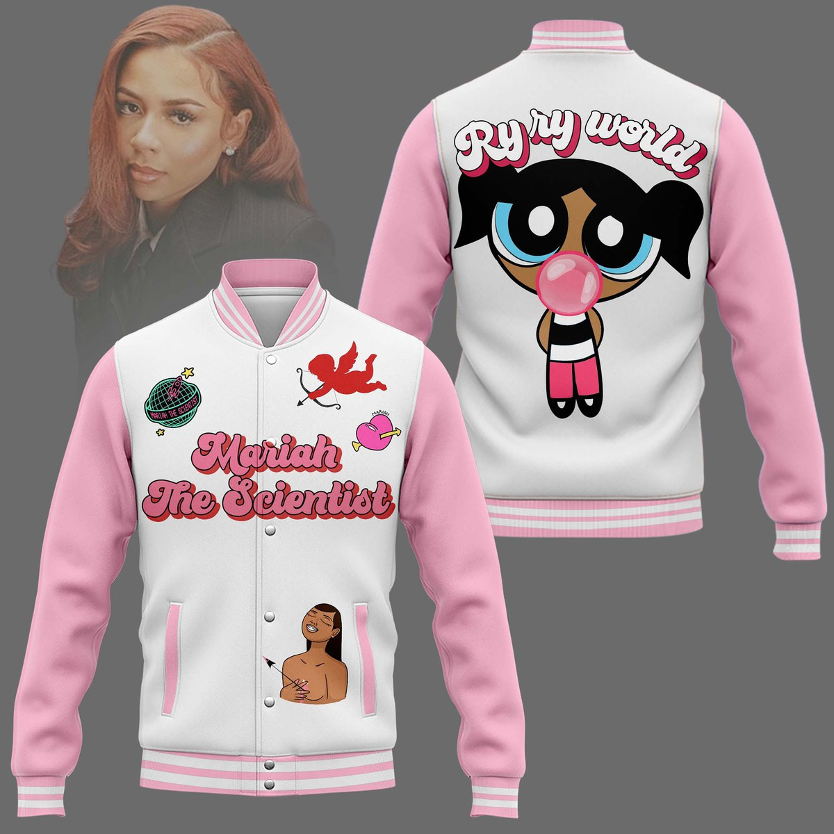 comfimerch megan thee stallionnew bomber baseball jacket for fan obz5g