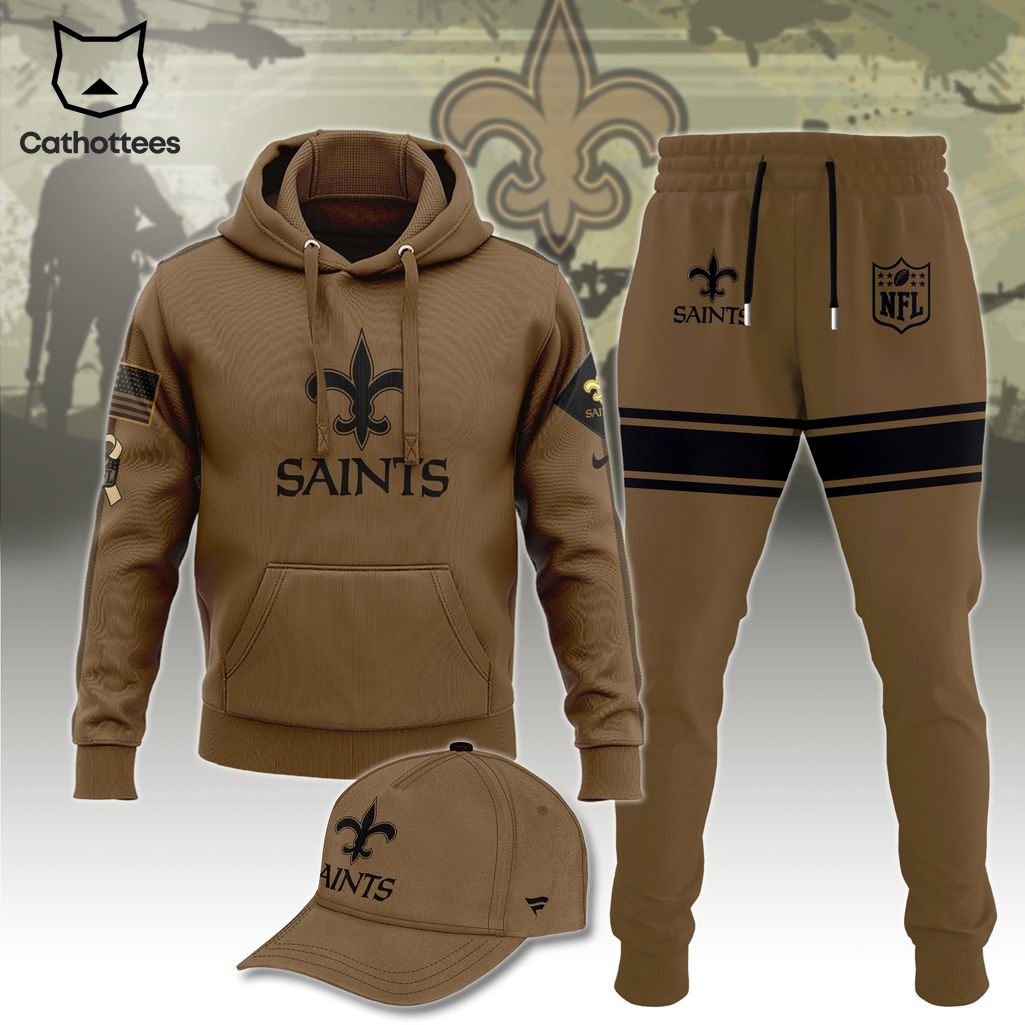 comfimerch new orleans saints nfl personalized combo hoodie and jogger for fans odvyj