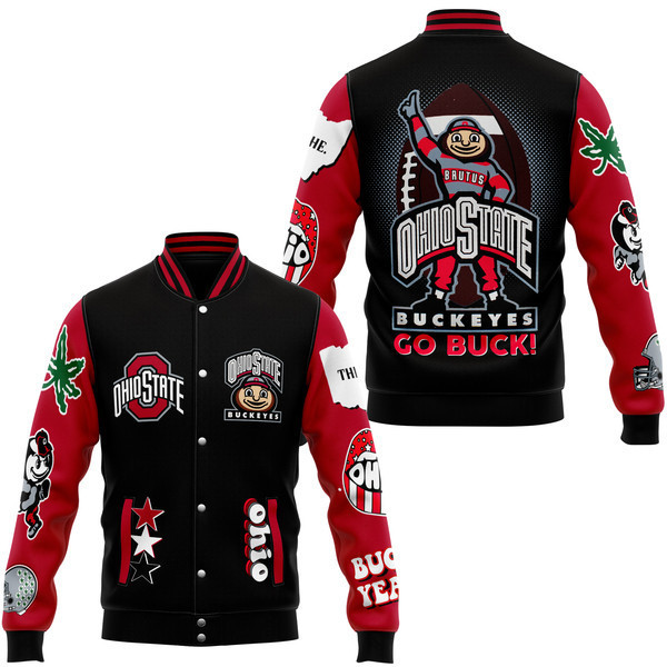 comfimerch ohio state buckeyes ncaa new bomber baseball jacket for fan pp7ar