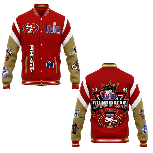 comfimerch san francisco 49ers nfl new bomber baseball jacket for fan lebeu