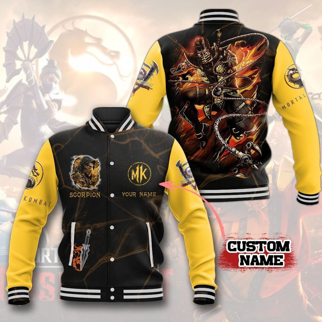 comfimerch scorpion new bomber baseball jacket for fan 2hk2m