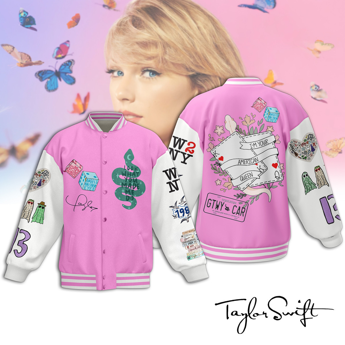 comfimerch taylor swift new bomber baseball jacket for fan 5phab